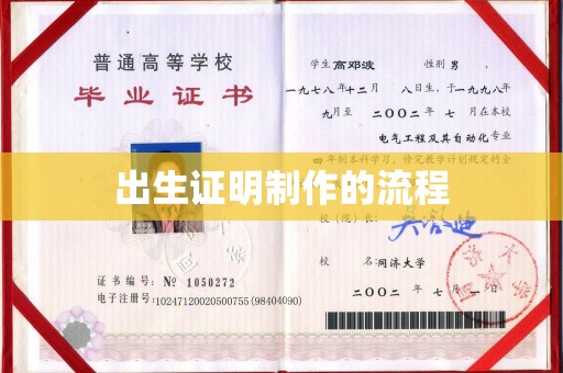 商水出生证明制作的流程