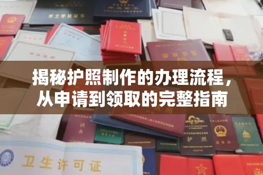 商水揭秘护照制作的办理流程，从申请到领取的完整指南