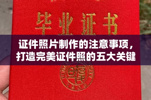 商水证件照片制作的注意事项，打造完美证件照的五大关键点