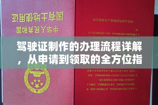 商水驾驶证制作的办理流程详解，从申请到领取的全方位指南