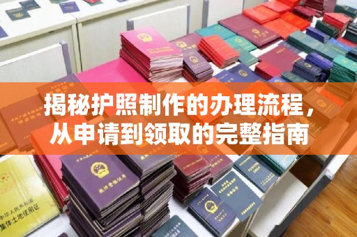 商水揭秘护照制作的办理流程，从申请到领取的完整指南