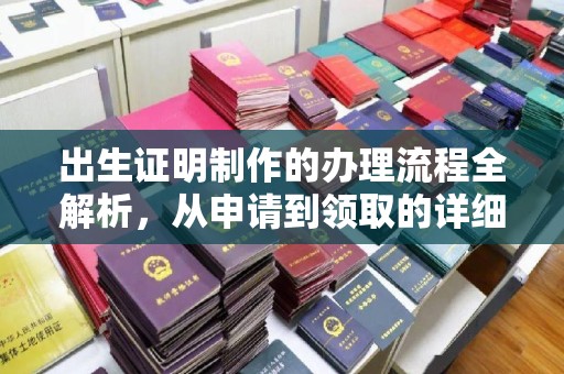 商水出生证明制作的办理流程全解析，从申请到领取的详细指南